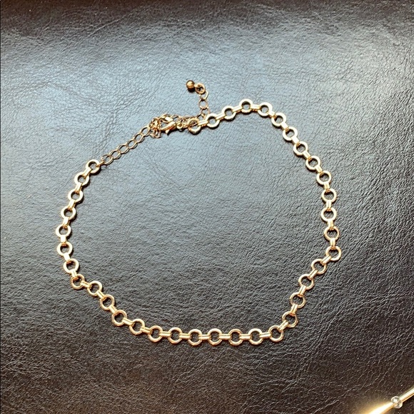 Two Forever 21 dainty gold statement necklaces. - Picture 3 of 5